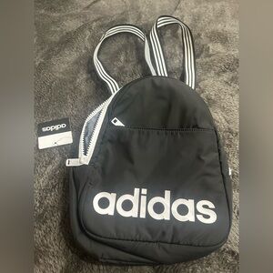 Adidas Black and White Backpack